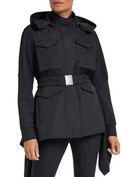 nariah rain jacket in black