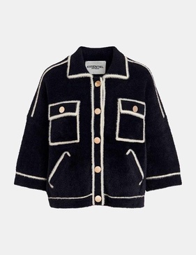 Essentiel Antwerp - Galena Knitted Jacket - Black