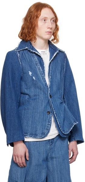 Blue Alviat Denim Blazer