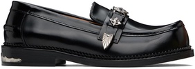 Black Polished Loafers