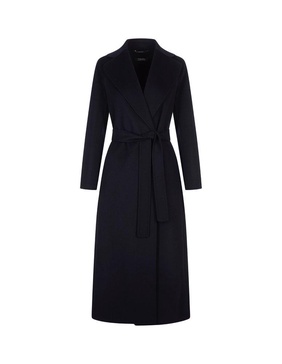 'S Max Mara Poldo Straight Hem Belted Coat