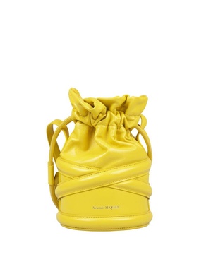 Alexander McQueen Soft Curve Drawstring Bucket Bag