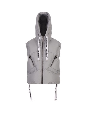 Grey Khris Iconic Padded Gilet