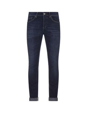 George Jeans Skinny In Blue Stretch Denim