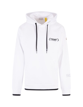 White Fleece Hoodie