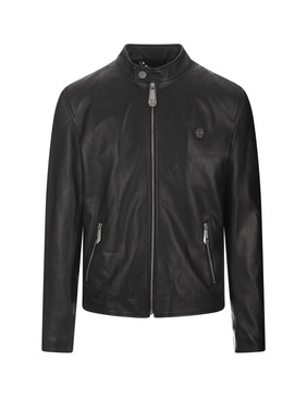 Philipp Plein Zipped Moto Jacket