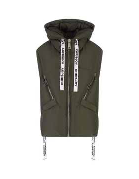 Moss Green Khris Iconic Padded Gilet