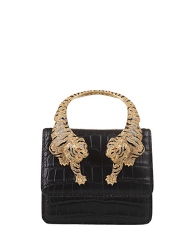 Roberto Cavalli Small Roar Embellished Shoulder Bag