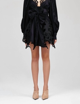 vicount dress in black