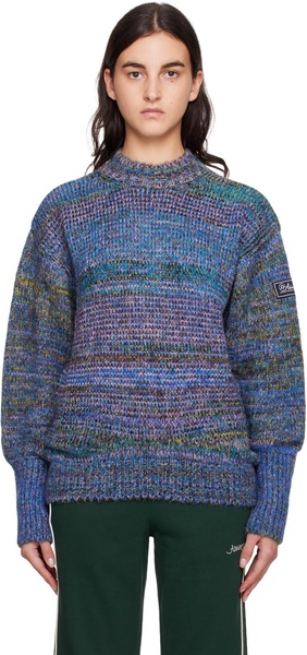 Blue Marled Turtleneck