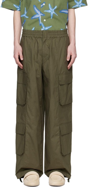 Khaki Utility Cargo Pants