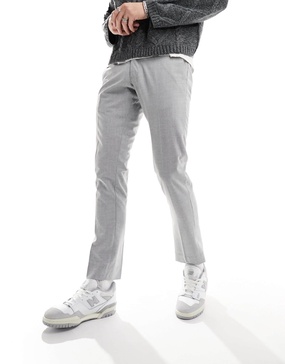 French Connection skinny smart pants in light gray