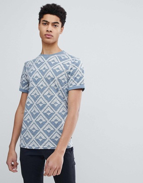 Ted Baker T-Shirt With Geo Print