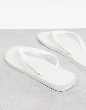 Havianas classic flip flops in white