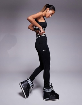 adidas Originals x Moonboot leggings in black