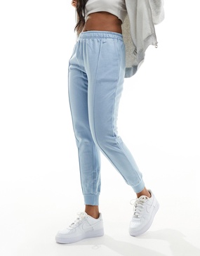 Threadbare paneled sweatpants in blue