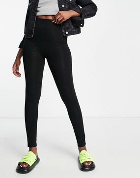 River Island high waist legging in black