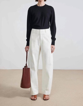 meridian pant in cream