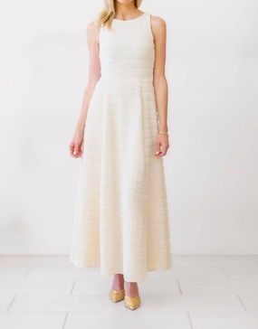 decadence dress in cream