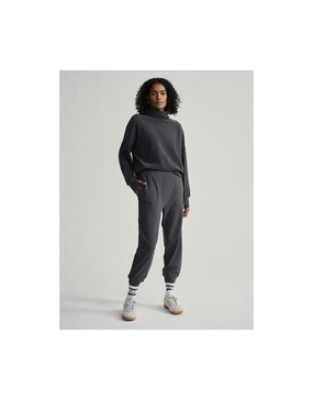 Varley Brushed Rib Slim Cuff 25 Jogger Col: Cement Marl