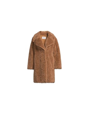 Afro Faux Fur Coat Col: 001 Camel