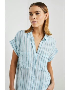 Cito Cambria Stripe Short Sleeve Shirt Cambria Stripe