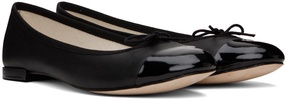 SSENSE Exclusive Black Flora Ballerina Flats