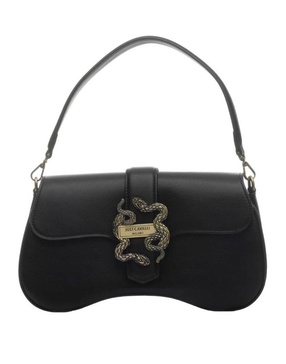 Just Cavalli Logo-Plaque Chain-Linked Shoulder Bag