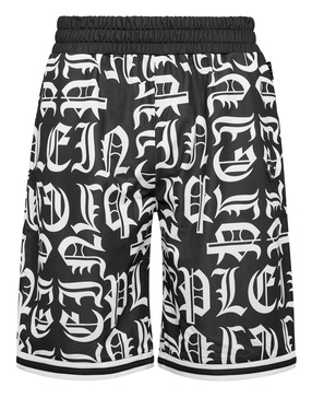 jogging basket shorts gothic plein