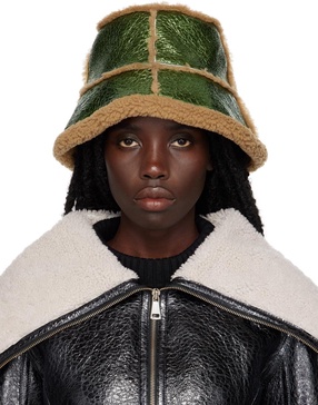 Green 'The Laminated' Bucket Hat