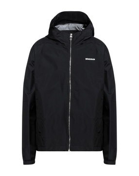 Black Nylon Windbreaker