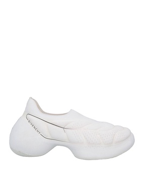 White Fabric Tk-360+ Slip Ons