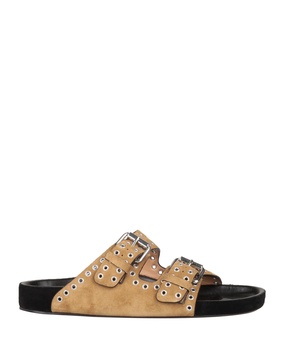 Lennyo eyelet-embellished sandals