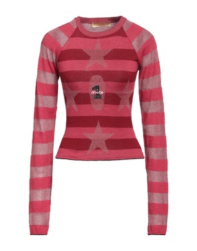 Andrea striped wool-blend jumper