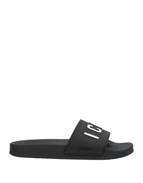 Dsquared2 rubber sandal with Icon print