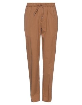 elasticated-waist chino trousers