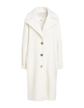 single-breasted midi coat