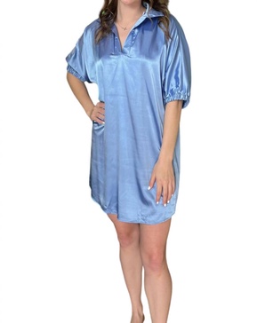 charlotte dress in chambray