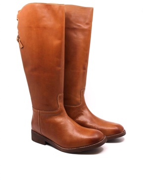 women's everly equestrian boot saddle in tan