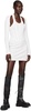 White Modular Corset Minidress