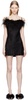 Black Boheme Slip Minidress