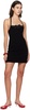 Black Le Chouchou 'La Robe Maille Croissant' Minidress