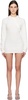 White Elan Minidress