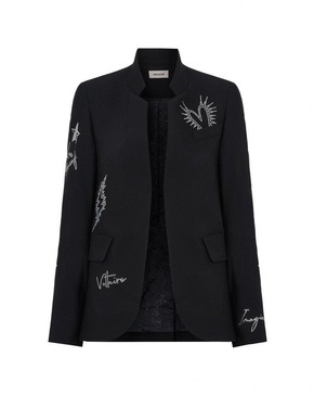 Zadig & Voltaire Very Diamanté Blazer