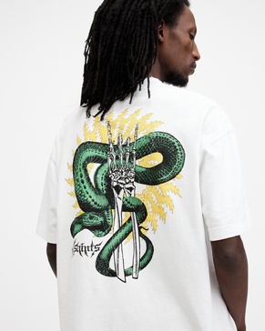 Krait Graphic Printed Oversized T-Shirt