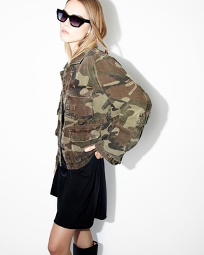 Elm Camouflage Cargo Jacket