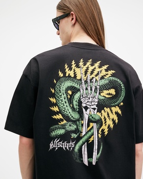 Krait Graphic Printed Oversized T-Shirt