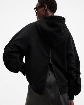 Dana Relaxed Fit Back Zip Hoodie