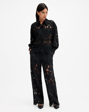 Charli Embroidered Straight Fit Pants