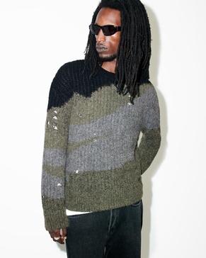 Sur Oversized Crew Neck Sweater